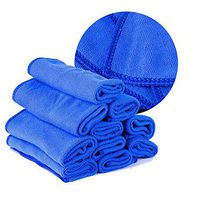 SRETAN 10pcs Microfiber Cleaning Towel Absorbent Home Washing Clean Cloth 12inch