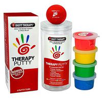 DIGYT Therapy Putty and Stress Ball Kit - Occupational Therapy and Sensory Toys for Hand Therapy, Fine Motor Control, Grip and Mobility - Stress Relief Balls for Kids and Adults - ADHD Fidget Toys