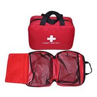 Aoutacc Nylon First Aid Empty Kit,Compact and Lightweight First Aid Bag for Emergency at Home, Office, Car, Outdoors, Boat, Camping, Hiking(Bag Only)