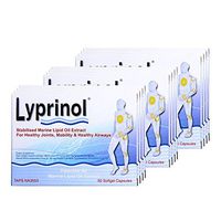 Pharma Lyprinol® Pcso-524® 200 Capsules New Zealand Green Lipped Mussel Extract Oil Joint Health Support & Mobility (Pack of 3)