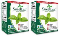 SweetLeaf pACAQI Natural Stevia Sweetener, 70 Count (2 Pack)