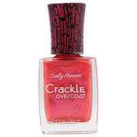 Sally Hansen Crackle Overcoat - Coral Collide