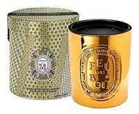 Diptyque Limited Edition Feu de Bois 1500 g Candle. Gold