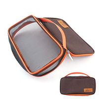 GrmeisLemc Portable Outdoor Tableware Storage Bag Chopstick Spoon Fork Ligheweight Box Picnic Camping Pouch Tote