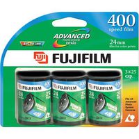 Fujifilm Advanced 400 Speed 25 Exposure APS Film - 3 Pack