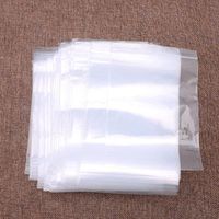 Yeahii 100X Clear Grip Self Press Seal Resealable Zip Lock Plastic Jewelry Bags 8 Sizes (6x9cm)