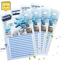 [2020 Newest] Drain Cleaner Sticks, Non-Toxic Sink Clean Deodorizer for Kitchen Bathroom Drains Sinks Pipes Septic Tank Safe Drain Sticks- Prevents Clogged Drains (Blue 48 Pack)