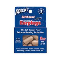 Mack's Ultra Ear Plugs (5-pair Box)