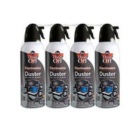 2 X Dust-Off Disposable Compressed Gas Duster, 10 oz Cans, 2/Pack
