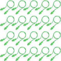 20 Pairs Corded Ear Plugs Reusable Silicone Earplugs Sleep Noise Cancelling for Hearing Protection (Color 4)