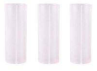 LampVPath 3PCS 18650 Battery Protective Sleeve, 18650 Battery Spacer, 18650 Battery Holder Converter for 18650 Battery (Batteries are not included) - 3 Pack