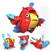 Magic Puzzle Ball,Deformation Puzzle Toys,Variety Style Magnetic Wisdom Ball Magnetic Egg,Infinity Cube Fidget Toys,Brain Teasers Games,Sphere Puzzles for Adults/Kids（Shipped from US） (red)