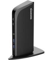 Diamond Multimedia DS3900PD Diamond Multimedia Triple Display 4K Universal Type-C Docking Station with Power Delivery (65W) for Mac and Windows Equipped Type-C/Thunderbolt 3 Laptops