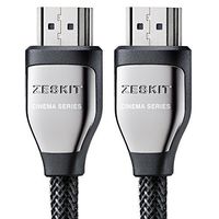 Zeskit HDMI Cable 3ft (4K 60Hz HDR UHD 4:4:4) - HDCP 2.2 - HDMI 2.0 High Speed 18Gbps - 3D ARC Ethernet 2160p 1080p - Compatible with Samsung Xbox PlayStation PS3 PS4 nVidia Apple TV Fire TV Netflix