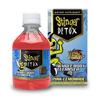 Stinger Detox Whole Body Cleanser 1 Hour Extra Strength Drink – Pink Lemonade – 8 FL OZ - 10 Pack