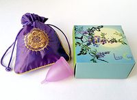 Luna Cup by Ferayco Menstrual Cup, 1 Small Period Cup with 1 Carry Bag.