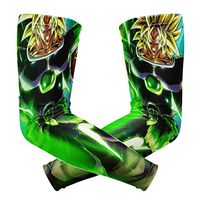 Broly Dragon Ball Arm Sleeve - UV Protection Cooling Compression Sun Sleeves for Men & Women for Running, Cycling,Baseball, Basketball, Golf