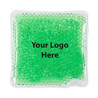 Square Gel Beads Hot/Cold Pack - 100 Quantity - $1.30 Each - Promotional Product/Bulk/Branded with Your Logo/Customized