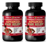 Stress Relief Vitamins b - Advanced Pain Relief - 610MG - msm Best Naturals - 2 Bottle (120 Capsules)