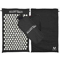 Acupressure Mat and Pillow Set | Yoga Kneeling and Foot Pad for Mindfulness, Stress/Pain Relief, and Muscle Relaxation