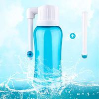Peri Bottle for Postpartum Care, Tinabless 17oz Portable Bidet with 2 Replaceable Cleaning Nozzles, MomWasher for Perineal Recovery and Cleansing After Birth, Shower Gift with Travel Bag