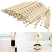 100 Pcs Premium Rattan Reed Fragrance Oil Diffuser Replacement Refill Reed Stick