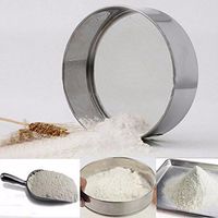 BIRD WORKS 2018 Stainless Steel Mesh Flour Sifting Sifter Sieve Strainer Cake Baking Household Kitchen Tools new arrival