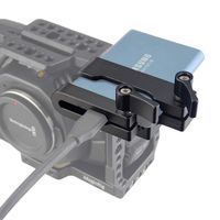 MAGICRIG Mount for T5 SSD Card Clamp with USB-C Cable Clamp Compatible with MAGICRIG Camera Cage for BMPCC 4K Camera