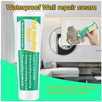 Wall Repair Paste for Home Wall, Home Wall Mending Agent Wall Repair Cream Wall Crack Nail Repair Agent,Protect and Enhance The Shine (A)