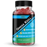 CelluWin Omega Krill Oil –– **Supports Joint, Heart, Brain Health** Aids Cholesterol Levels – No Fishy Taste - Non-GMO Softgels – Enhanced Absorption - Sustainable Sourced Omega 3 500mg Krill Oil