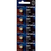 341 Watch battery - Strip of 5 Batteries