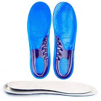 Gel Insoles,Sports Gel Insoles,Shoe Inserts Arch Support for Running,Hiking,Walking Soft Insoles for Men & Women,Absorb Shock,Size 4-12,L