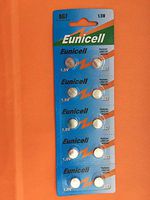 10 Piece Card AG7 395A 926 G7 LR927 SR927SW LR57 SR927 395 1.5 Alkaline Battery with SHL LLC Coupon