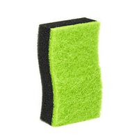 Black & Color Kitchen Sponge 10pc (Green) TT-032