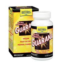Natural Balance Extra Strength Guarana, 60-Count
