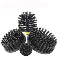 Mikkar 4Pcs Grout Power Scrubber Cleaning Brush Tub Cleaner Combo Tool Kit