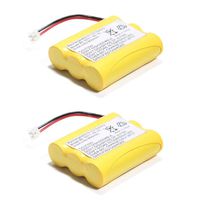 800mAh Rechargeable Battery Replacement for Vtech 80-5071-00-00 IA5874 IA5879 AT&T 3300 3301 6100 6200 Casio CP2775 TC2575 TC508 TC510 TC520 TC919 STB912 Motorola MD-481SYS Cordless Phone (2 Pack)