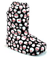 My Recovers Walking Boot Cover for Fracture Boot, Fashion Cover in Skulls, Short Boot, Made in USA, Orthopedic Products Accessories (Medium)
