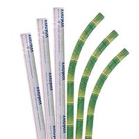 Biodegradable Eco Friendly Paper Straws, Compostable Bamboo Jumbo Eco-Flex Paper Wrapped 7.75 Inch, Box of 3200 Straws