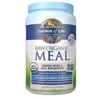 Garden of Life Meal Replacement Vanilla Powder, 28 Servings, Organic Raw Plant Based Protein Powder, Vegan, Gluten-Free