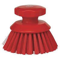 Remco Vikan Round Scrub Brushes - 5" - Red - Red