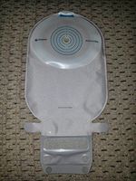 Mio 1-Piece EasiClose Wide Outlet Drainable Pouch, Maxi with Inspection Window, Pre-Cut 1-3/8"