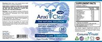 AnxiClear™ Night -Natural Anxiety and Stress Relief - Contains Valerian and Passion Flower 90 Vegan Friendly Capsules