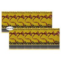 Renova Red Label Napkin- Yellow (25 Count) (Pack of 12)