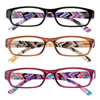 3 Pack Women's Reading Glasses 1.50X