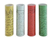 Heart of America 4 Assorted Tube Matchboxes With Safety Matches - 28 Pieces