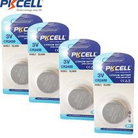CR2450 DL2450 ECR2450 3V Lithium Button Cell Battery 4Pack