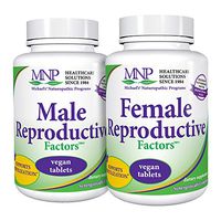 Michael's Naturopathic Programs Couples Pack - 120 Vegan Tablets - Male & Female Reproductive Factors Bundle, Supports Contraception & Pregnancy - Vegetarian, Kosher - 40 Total Servings