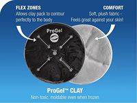 ProGel - Round Clay Pack - Hot or Cold Therapy - Super Moldable - Large 9"