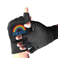 Mens Womens Rainbow Pride Copper Arthritis Gloves for Computer Typing and Daily Work
